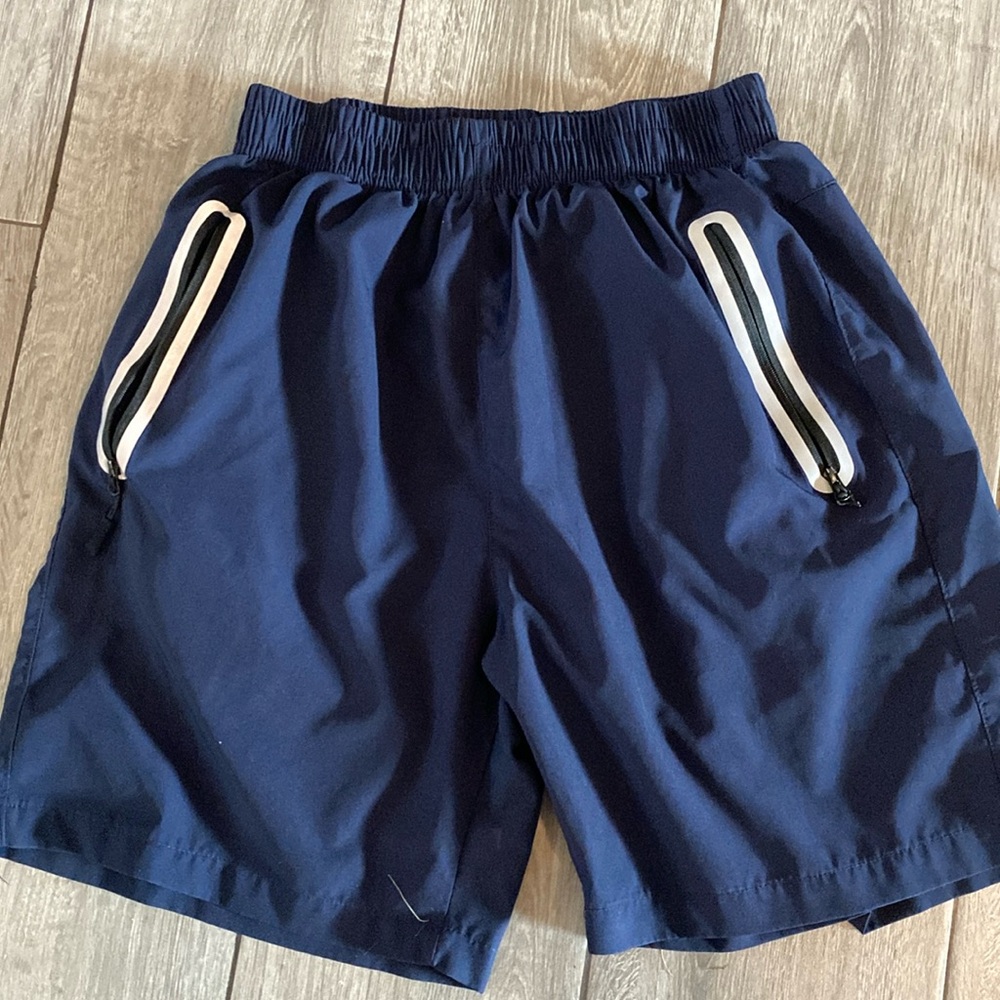 Men’s Weiv Navy Running Shorts, size M